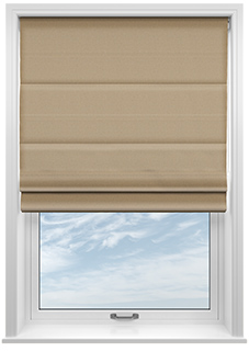 Devonshire, Biscuit - Roman Blind